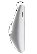 BAM DEF2000XLA Slim La Défense Hightech Brushed Aluminium Violin Case