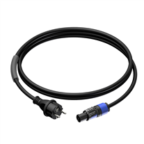 Procab PRP432/3 3mt Shuko/Powercon Power Cable
