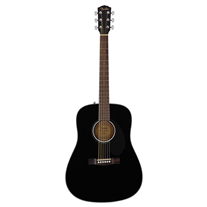 Fender CD60S Black Acoustic Guitar