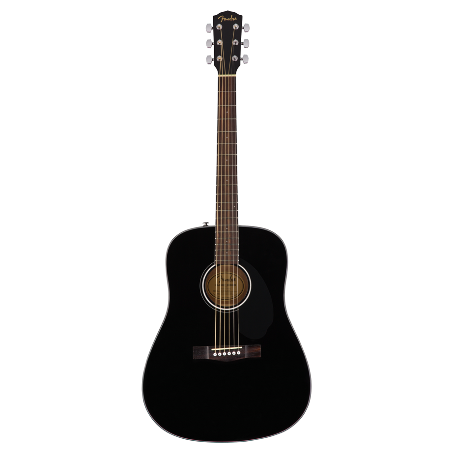 Fender CD60S Black Acoustic Guitar