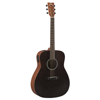 Yamaha FX400 Smoky Black Acoustic Electric Guitar