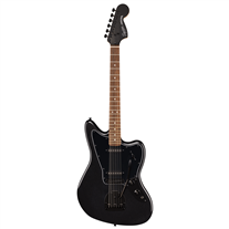 Fender Squier FSR Affinity Jaguar LRL Metallic Black Guitar