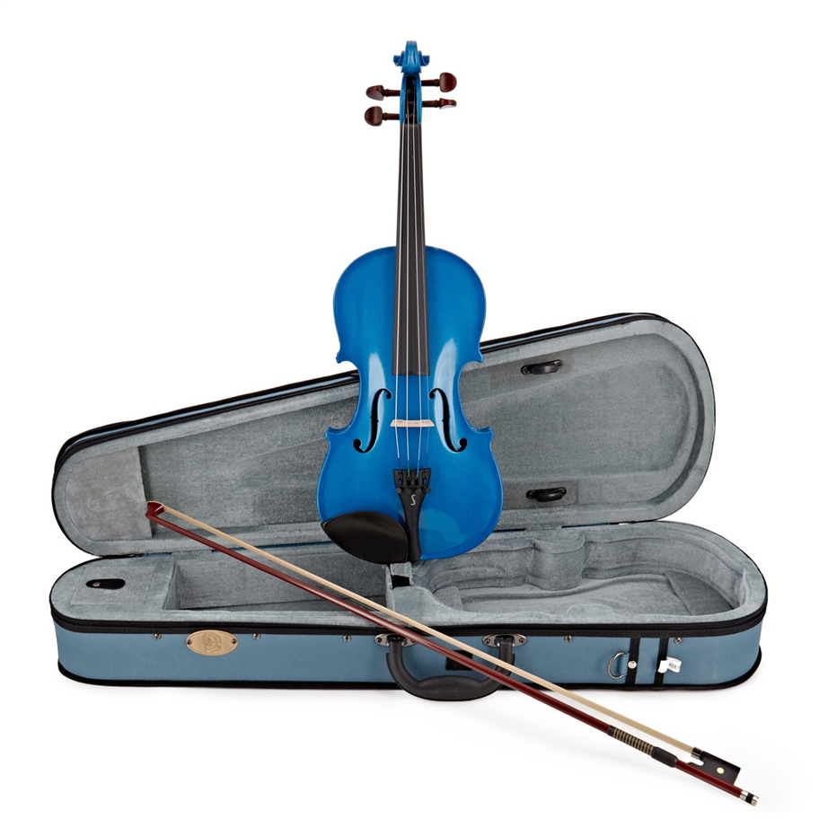 Stentor Harlequin 1/2 Metallic Blue Violin