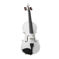 Stentor Harlequin 1/2 Metallic White Violin
