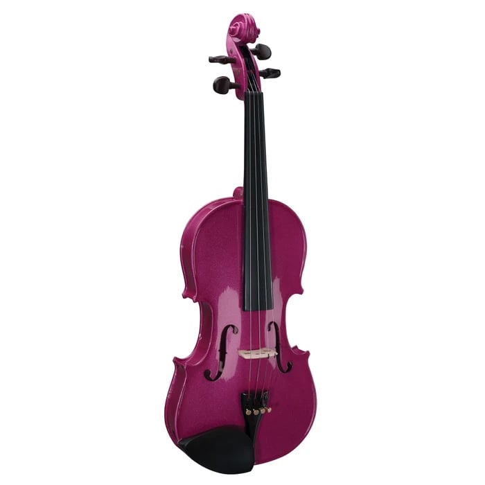 Stentor Harlequin 1/2 Metallic Dark Pink Violin
