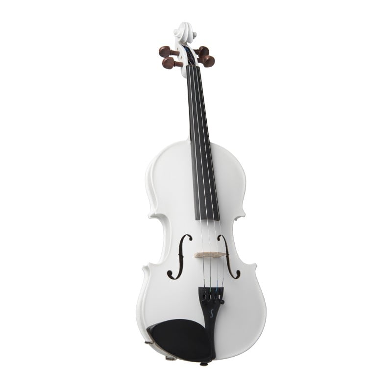 Stentor Harlequin 3/4 Metallic White Violin