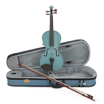 Stentor Harlequin 3/4 Metallic Light Blue Violin