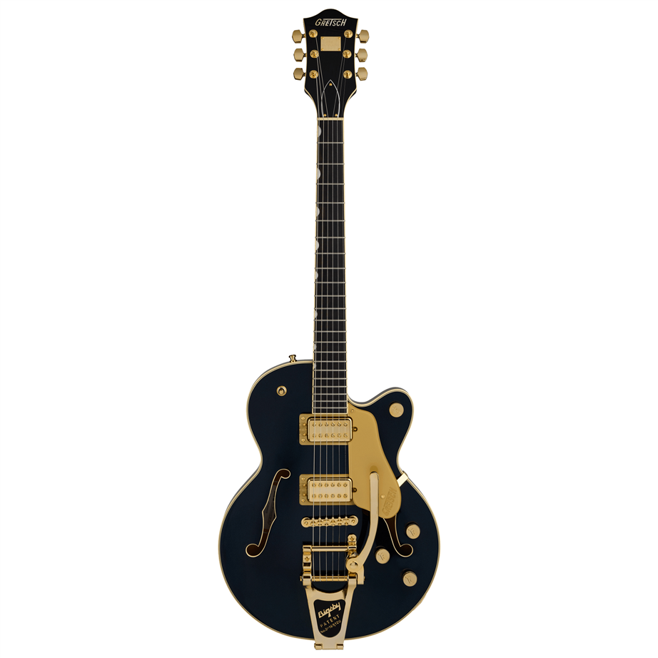 Gretsch Broadkaster Jr LX Center Block String-Thru Bigsby Midnight Sapphire