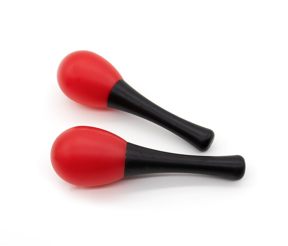 TCM PM-14 Mini Red Maracas (Pair)