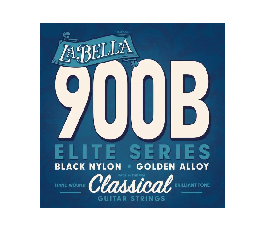 Bella 900-B Elite Black Normal Tension Classical Guitar String Set