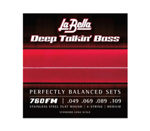 LaBella 760FM 049-109 Bass Guitar Strings