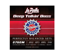LaBella 0760M 052-110 Bass Guitar Strings