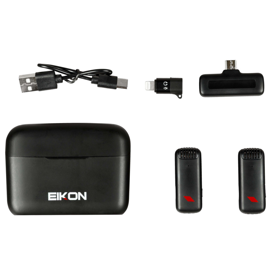 Microfone de Lapela sem Fios Eikon Twinstream