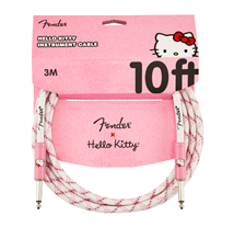 Fender Hello Kitty White/Pink Instrument Cable 3mt