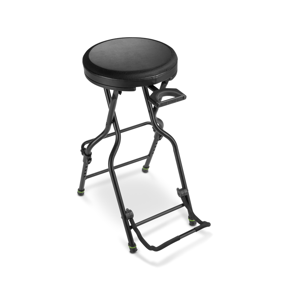 Gravity SEAT 1 Black Guitarist Chair/Stand