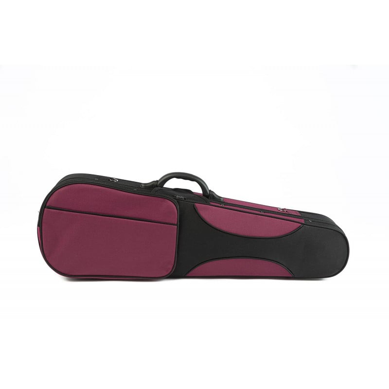 Rapsody CSV002A 1/4 - 11" Red/Black Viola Case