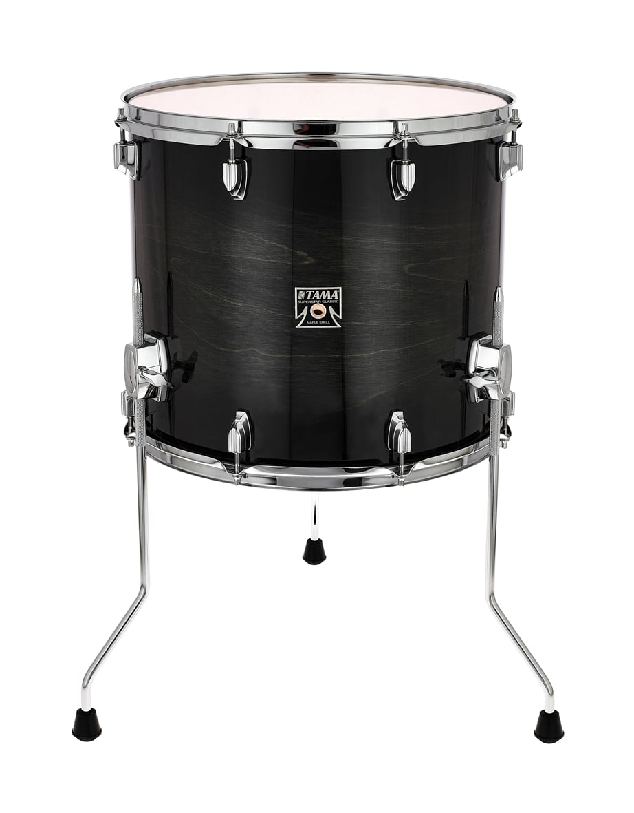 Timbalão de Chão Tama SLF18D Superstar Classic Transparent Black Burst