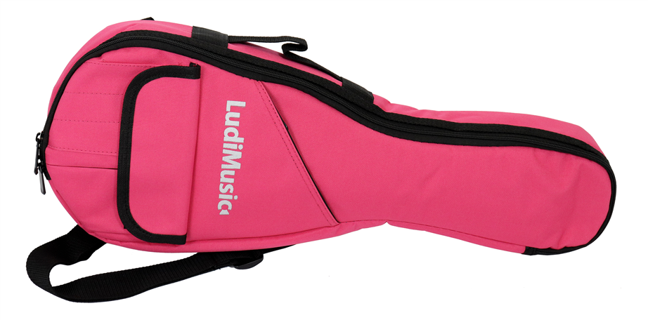 Saco Cavaquinho/Ukulele Ludimusic 32 Logo Fuchsia