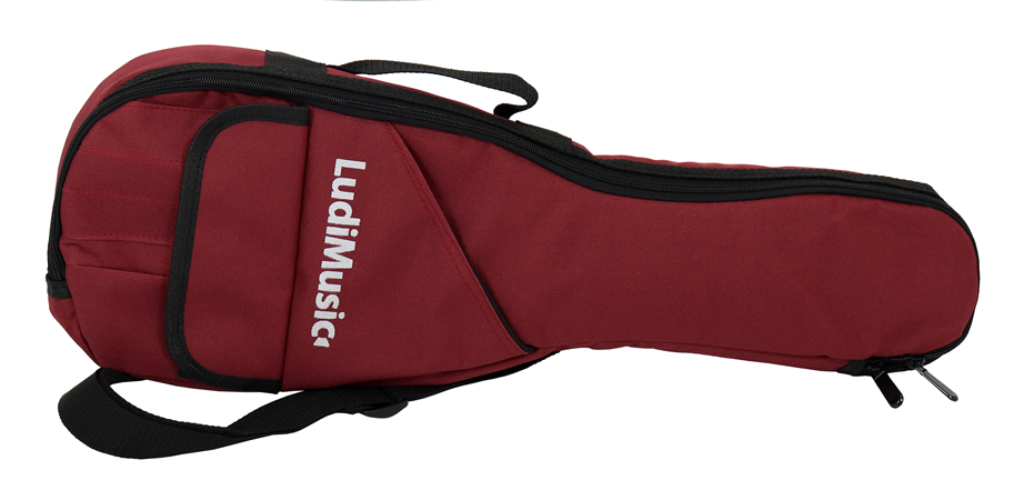Ludimusic 32 Logo Red Cavaquinho/UkuleleBag