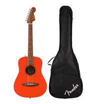 Fender California Standard Redondo Mini Fiesta Red with bag
