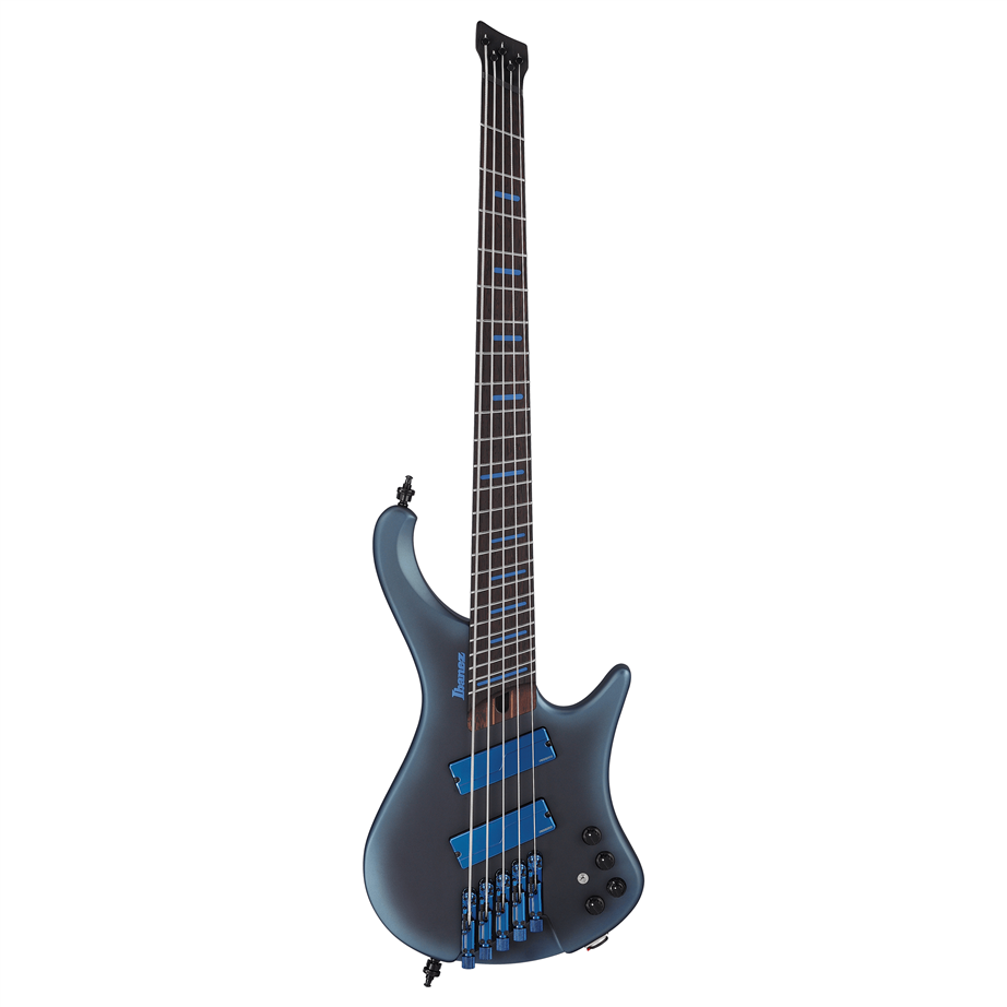 Baixo Ibanez EHB5MSBSP-MAM Midnight Arctic Ocean Matte