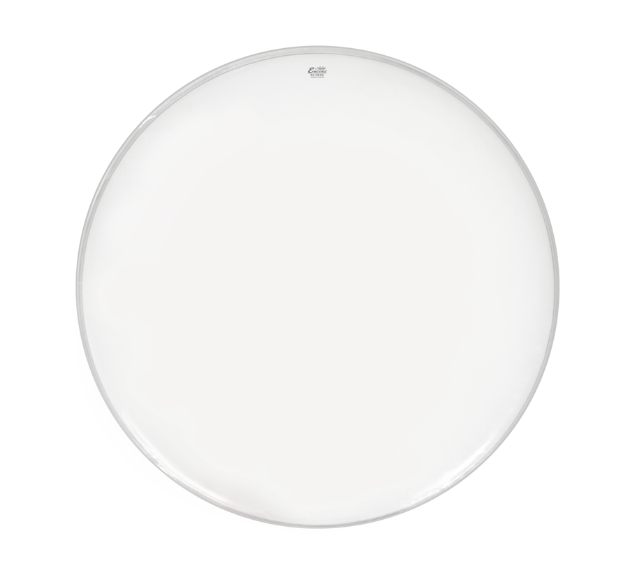 Pele Bombo Marcha REMO Encore Ambassador Smooth White 28"