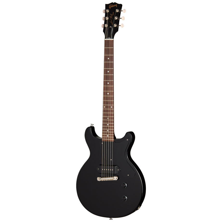 ギター Les paul Junior P94 Gibson Les Paul Junior Double Cut Ebony | Ludimusic
