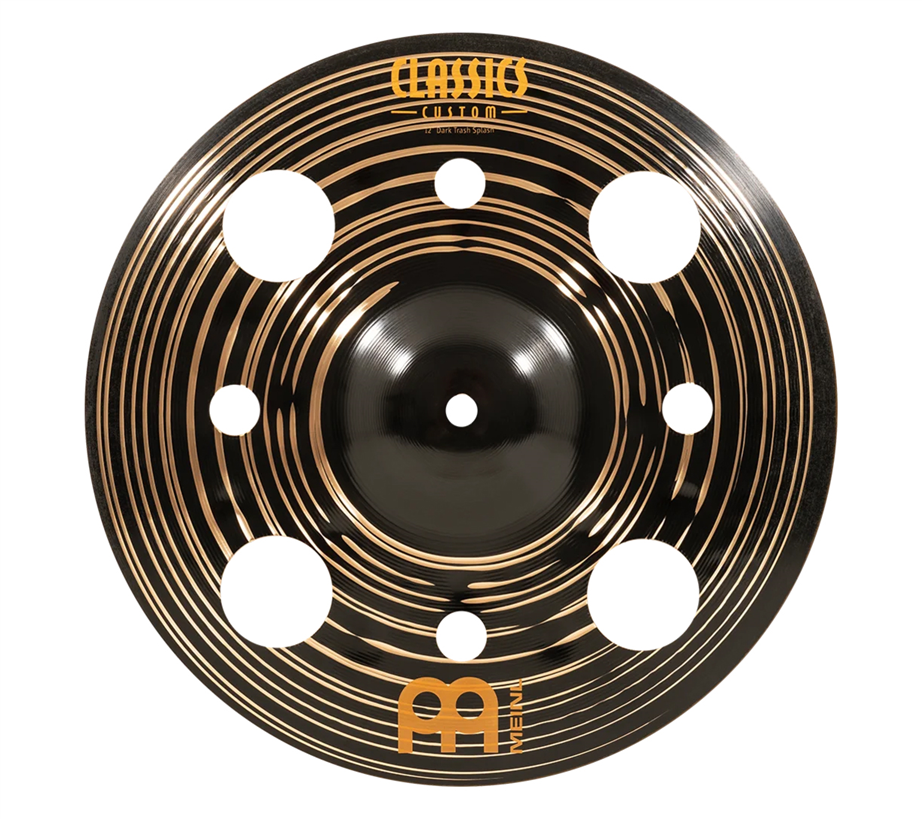 Prato Splash Meinl Classic Custom Dark Trash 12"