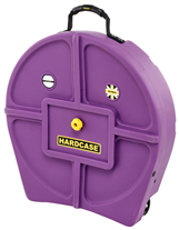 Hardcase HNP9CYM22PU Purple Cymbal Case
