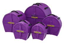 Hardcase HPFUSION2 Purple Drum Kit Case Set