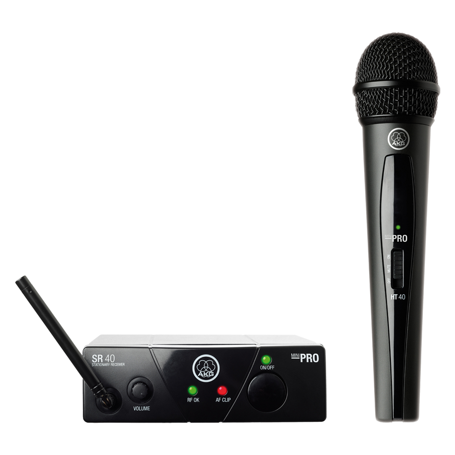 AKG WMS 40 Mini Vocal US25C 539.300Mh Wireless Handheld Microphone