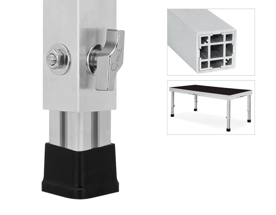 Perna Telescópica Guil PTA5-T/30-40 30cm/40cm
