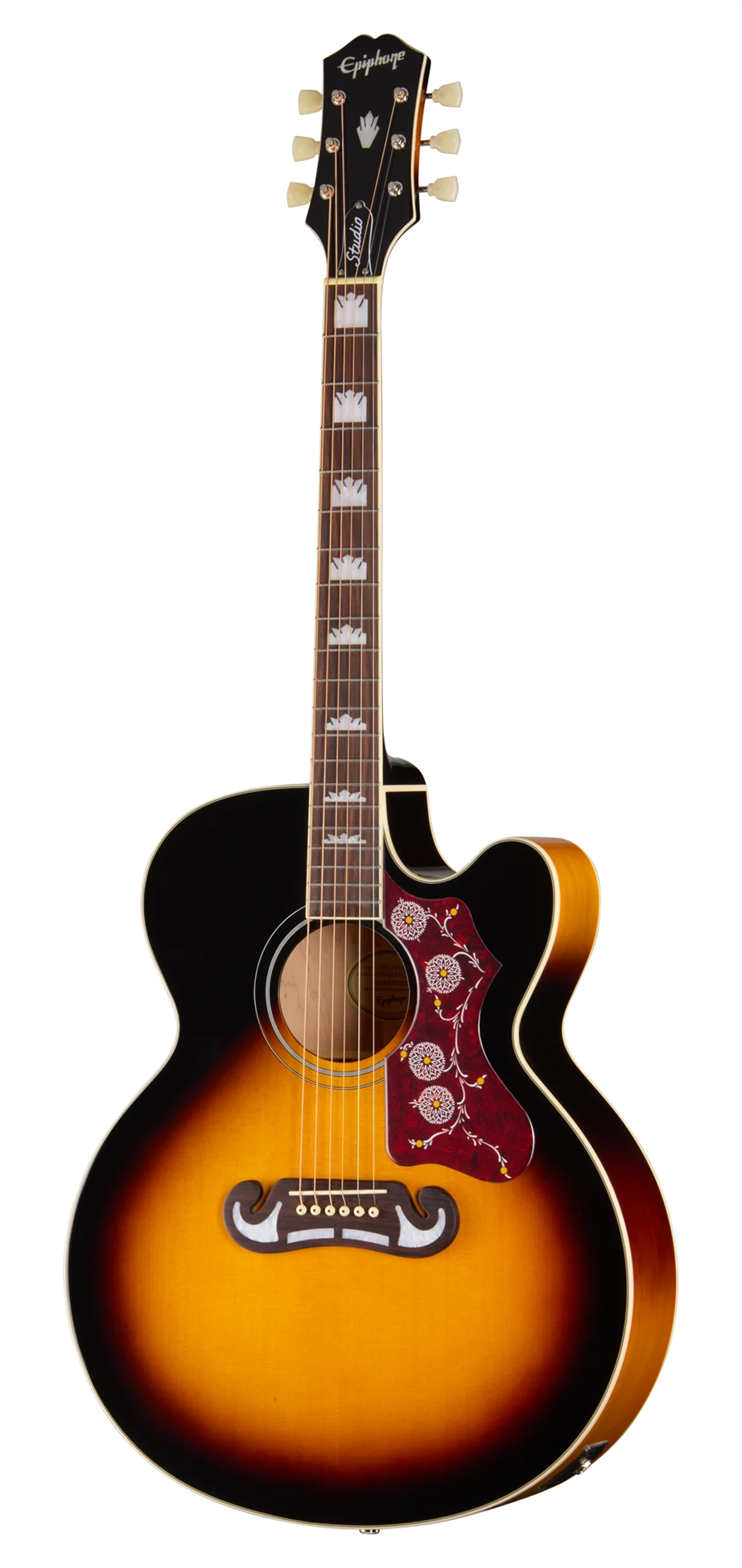 Epiphone J-200 Studio EC Vintage Sunburst