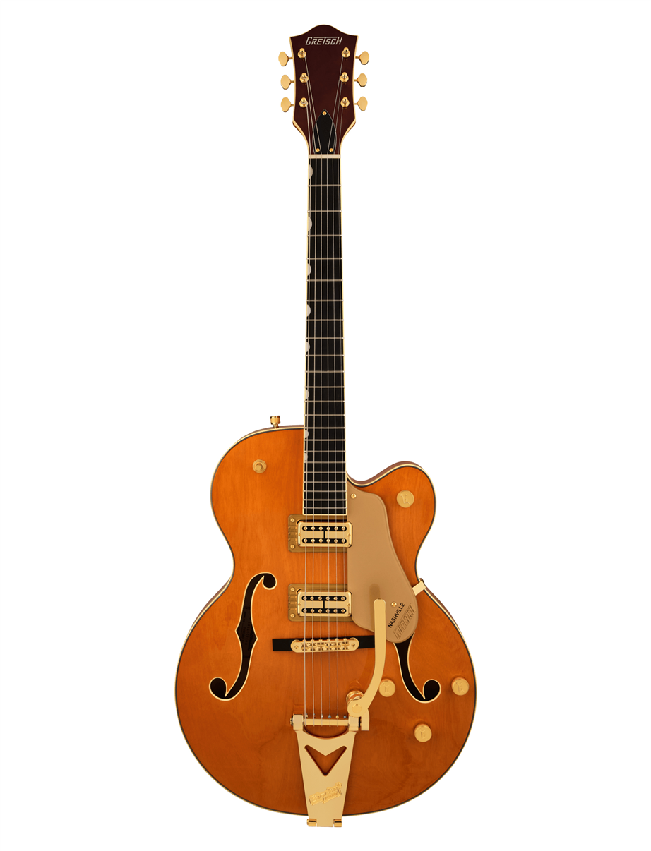 Gretsch Synchromatic Nashville Hollow Body Single-Cut Bigsby Orange Stain
