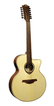 Lag T177J12CE Natural 12 String Electric Acoustic Guitar