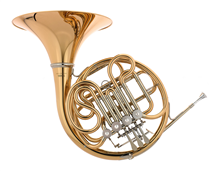 Yamaha YHR-567GDB Lacquered Double French Horn