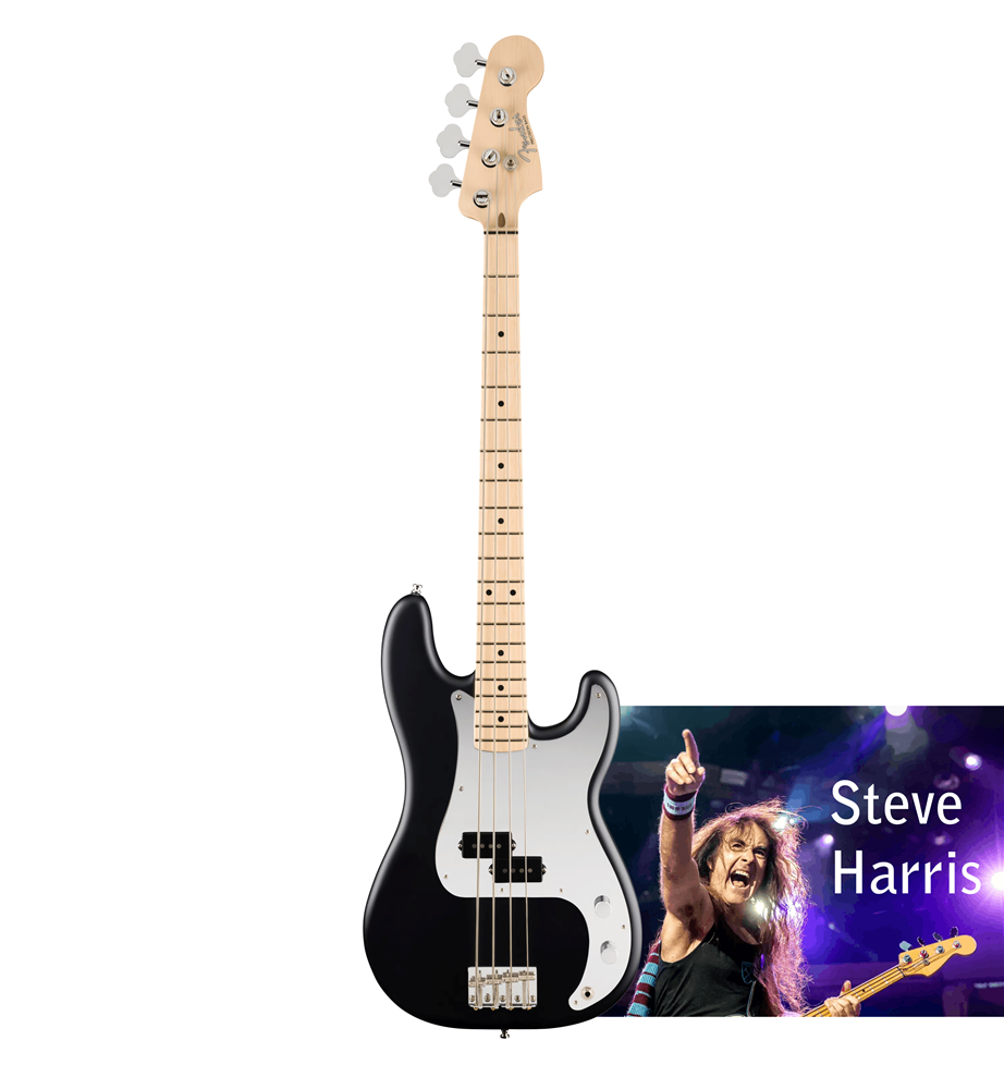 Fender Limited Edition 50th Anniversary Steve Harris Prec. Black