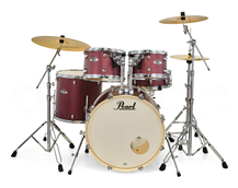 Pearl Export EXX725NBR Satin Scarlet Drumkit