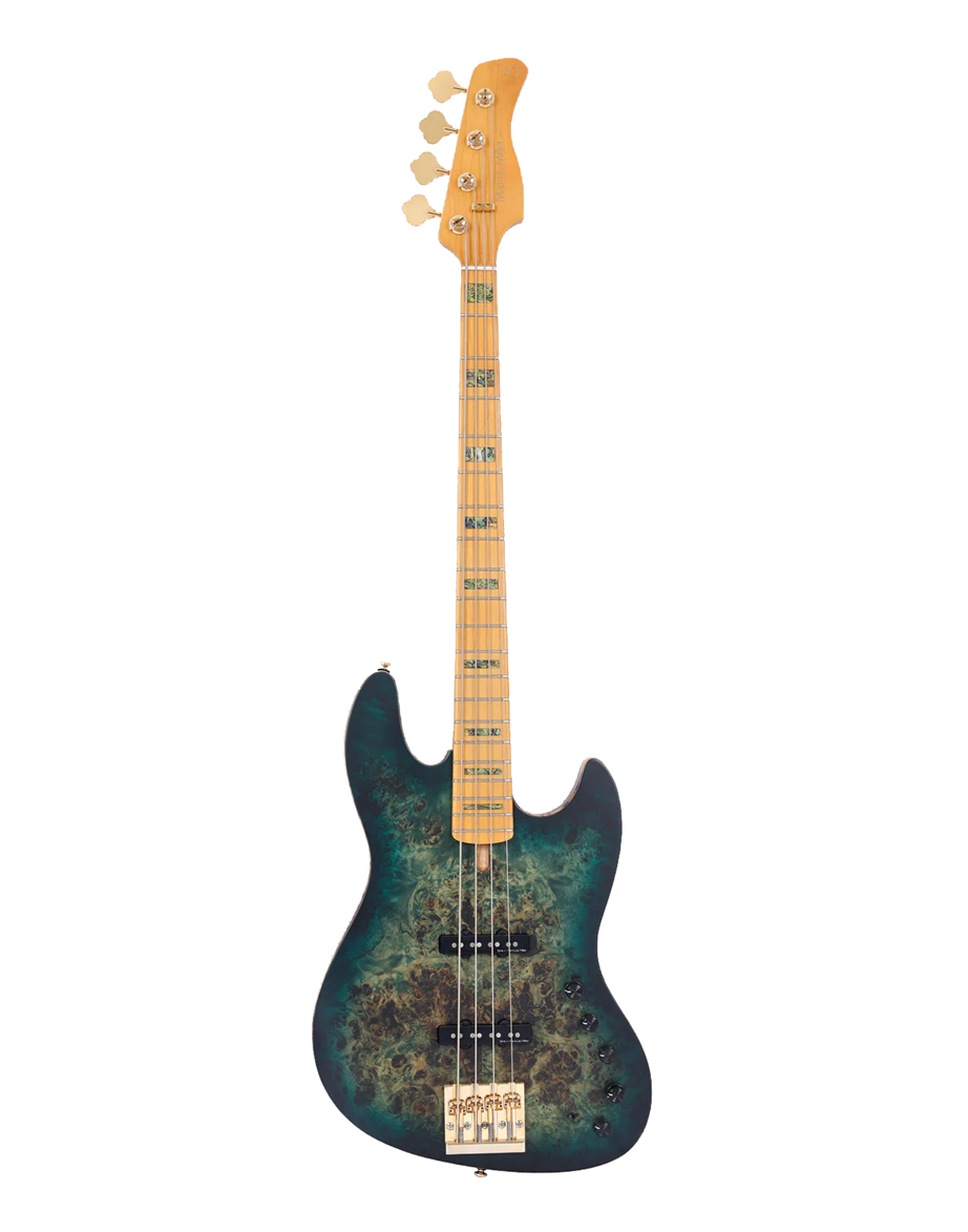 Marcus Miller V10-4 Transparent Green Satin Electric Bass