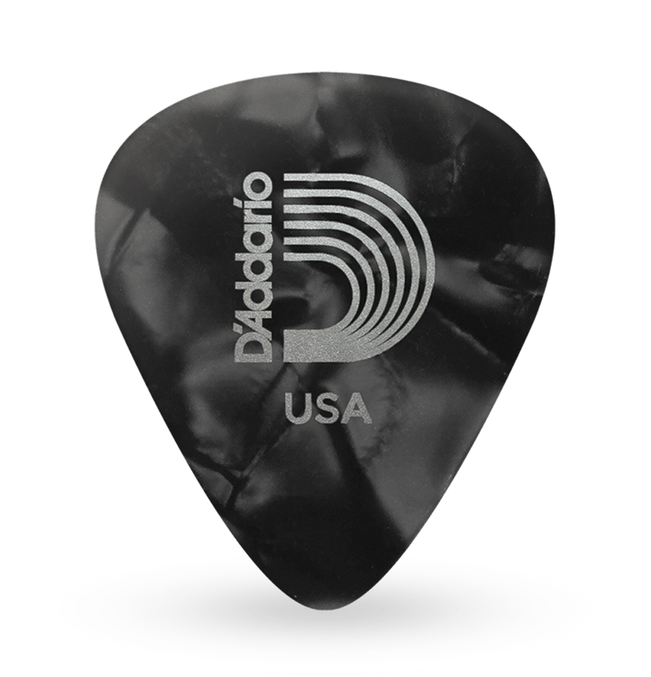 D'Addario 1CBKP6 Classic Celluloid Pick 10-Pack