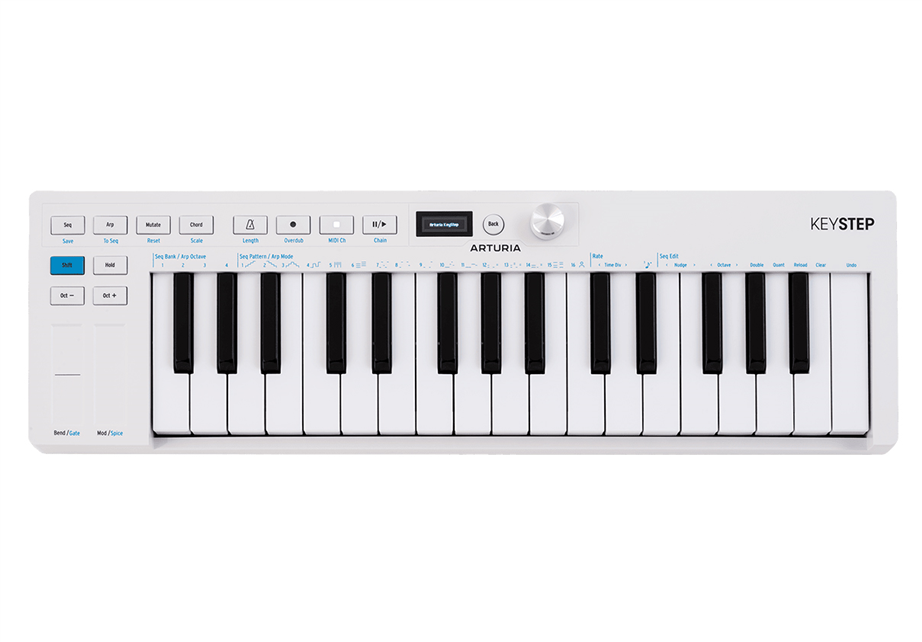 Arturia KeyStep mk2 White MIDI Controller Keyboard