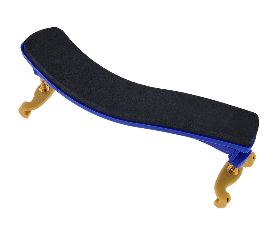 Kun SC200 Collapsible 3/4 1/2 Blue Violin Shoulder Rest