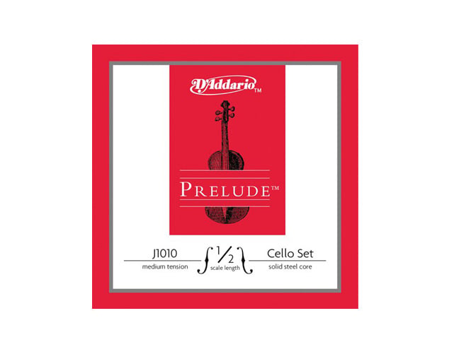 D'Addario Prelude J1010 1/2 Medium Tension Cello string set