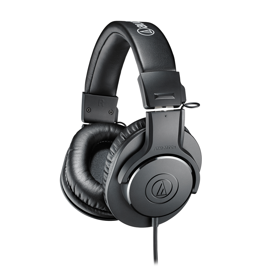 Audio-Technica ATH-M20X Black Headphones