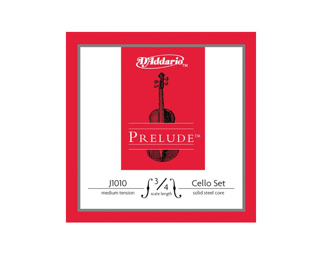 D'Addario Prelude J1010 3/4 Medium Tension Cello string set