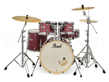 Pearl Export EXX725NNBR Satin Scarlet w/Sabian PX Cymbals