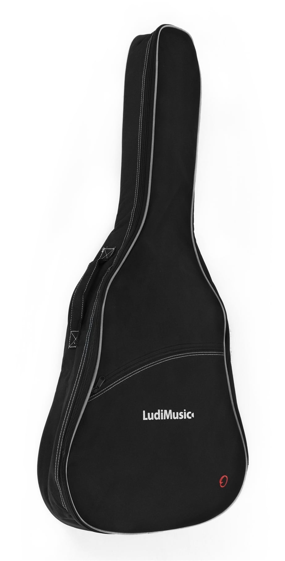 Ludimusic 33 Black Acoustic Guitar Bag With logo
