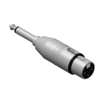 Procab VC121 XLR Female / 6.3 mm Jack Adapter Plug