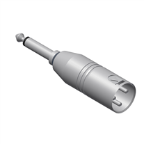 Procab VC126 XLR Male / 6.3 mm Jack Adapter Plug