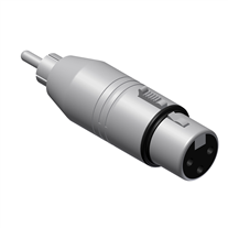 Procab VC130 Female XLR / Male RCA Adapter Plug
